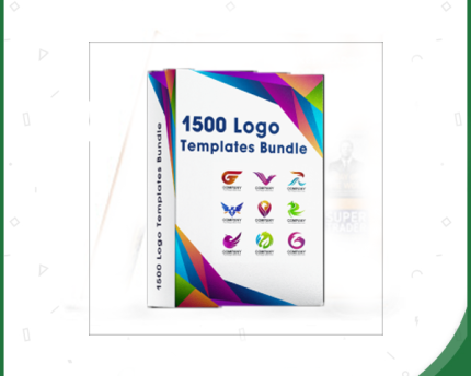 1500 Logo Templates Bundle | Editable PSD, AI, EPS Files for Brands, Startups & Designers (2025)